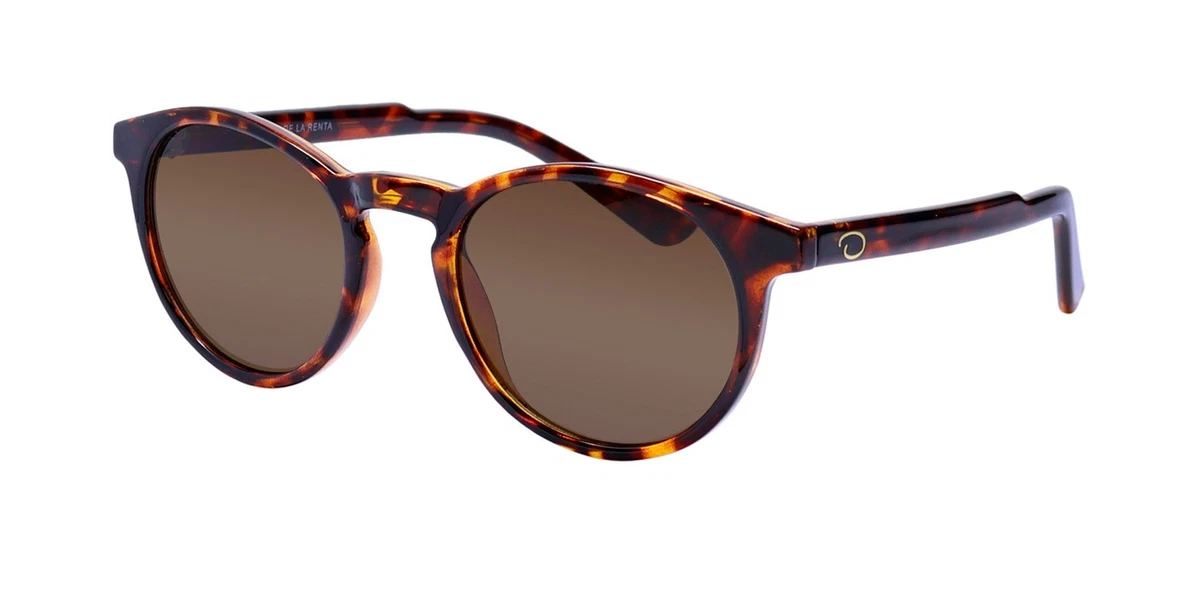 Oscar de la Renta Brown Oval Sunglasses for Women | eBay display picture 2