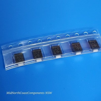 5 x SMBJ18A TVS Diode 18Vwm 29.2Vc Marking ''LT'' DO-214AA Uni-Directional Vishay