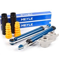 2X Meyle StoßDäMpfer + Service-Kit + Domlager Hinten FüR Golf Plus 6 Jetta VW