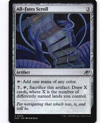 All-Fates Scroll U Edge of Eternities 234