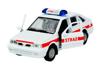 Welly Polonez Caro Plus Feuerschutz Weiss 1:34 Die Cast Metal Neu Im Kasten