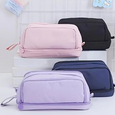 For Angoo Pencil Case, Large Capacity Pencil Organizer With Zipper Compartments