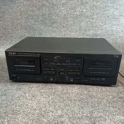 TEAC W-890R MKii Dual Cassette Deck Tested, Limited Working Order