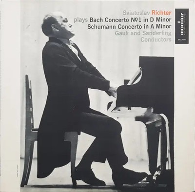LP Sviatoslav Richter Sviatoslav Richter Plays Bach Concerto No. 1 In D Minor /