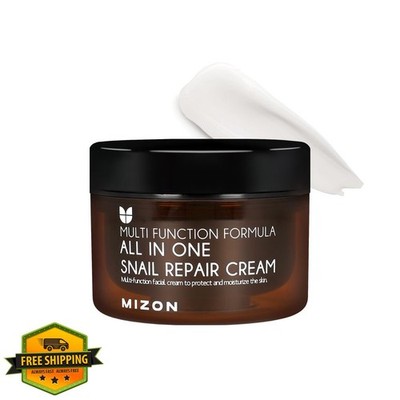 MIZON Snail Repair Cream 4.06 oz Korean Face Moisturizer Fine Lines