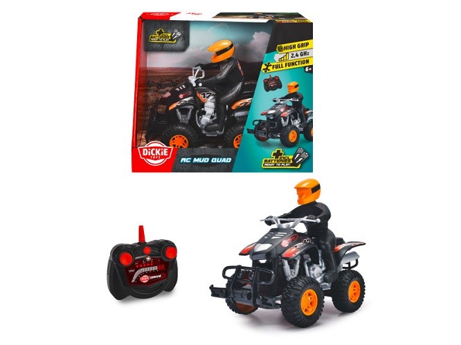 Dickie 201104010 - RC Mini - Mud Quad, RTR - New