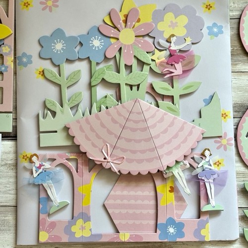 Meri Meri Fairy Wishes Cardboard Centerpiece and 10 Foot Garland Party Decor - Picture 8 of 15