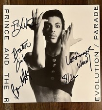 ‘Prince And The Revolution’ Full Band Signed ‘Parade’ Vinyl Album +5 Members
