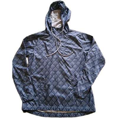 Peter Millar E4 Golf Wind 1/4 Zip Hooded Windbreaker Pullover Womens Small XS