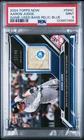 2024 TOPPS NOW GAME-USED BASE RELIC-BLUE #594C AARON JUDGE 17/49 PSA 9