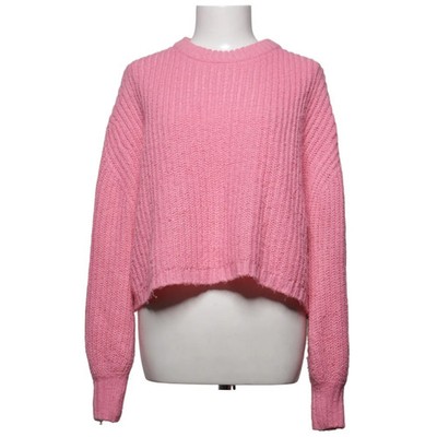 Threadbare, Strickpullover, Größe: 38, Pink, Acryl, Streifen, Rippenstrick #yBh