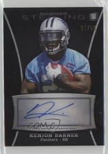 2013 Bowman Sterling Auto Black Refractor 37/50 Kenjon Barner #BSA-KB Auto rd4