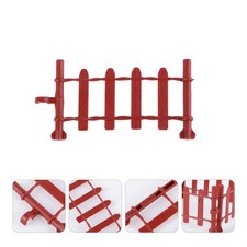  10 Pcs Garden Small Fence Plastic Fencing Panels for outside Border