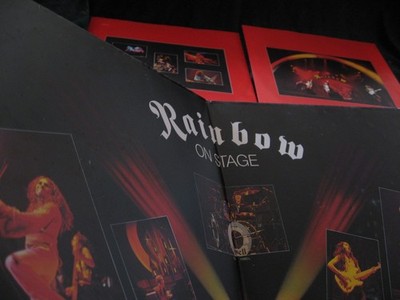 RAINBOW    ON STAGE    BESTZUSTAND / MINT ERSTPRESSUNG / DEEP PURPLE