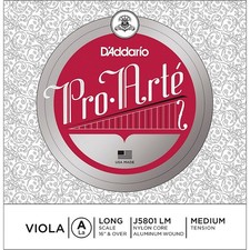 D'Addario Pro-Art Series Viola A String 16 Long Scale
