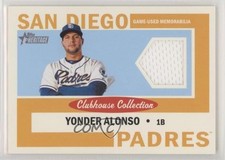 2013 Topps Heritage Clubhouse Collection Relics Yonder Alonso #CCR-YA 7eo