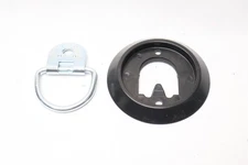 (10-Pk) DC Cargo Mall D-Ring Tie-Downs with Plastic Pan Fittings Anchor Trailer 