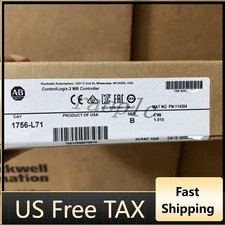 New Factory Sealed AB 1756-L71 ControlLogix 2MB Controller PLC 1756L71 US
