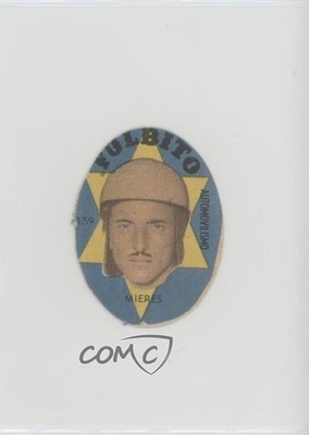 1959 Crack Fulbito de Historia y Deportes Roberto Mieres #159 0n8
