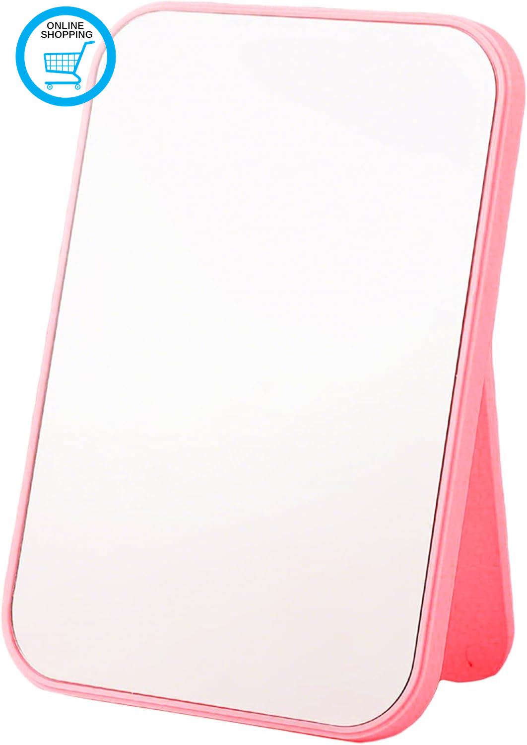 Makeup Mirror,Foldable Desktop Vanity Mirror,Portable Rectangular Makeup Mirror