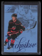 Andrei Svechnikov 2025-26 Flair #22 Forecheck Blue Ice Image Variant #/25