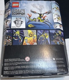 LEGO BIONICLE Skull Scorpio 70794 Complete Set 107 Pieces sealed box 