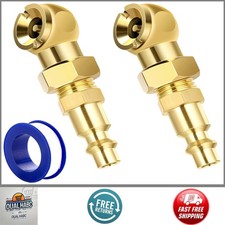 Ball Foot Air Chuck Set 14 Fnpt Closed Flow Tire Chuck Kit For Air Compressor
