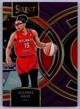 2024 Panini Select WNBA ALLISHA GRAY Purple Prizm #114 /149 Dream