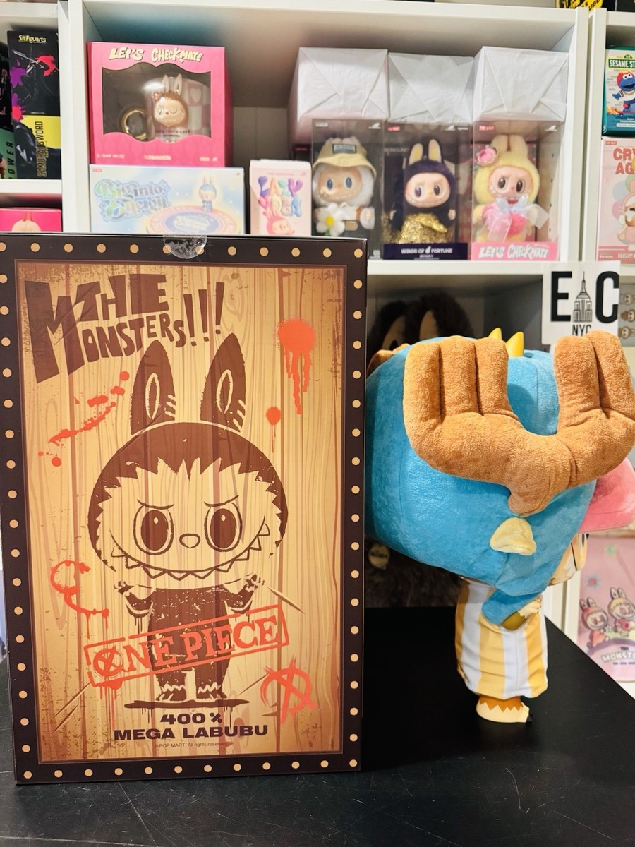Authentic Mega Labubu 400% Tony Tony Chopper One Piece Pop