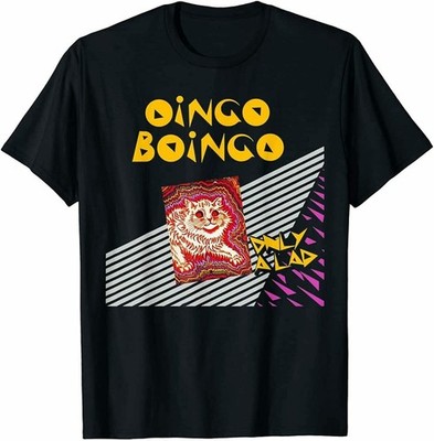 VTG Oingo Boingo Cat Graphic - All Size Men and Women T-Shirt VA057