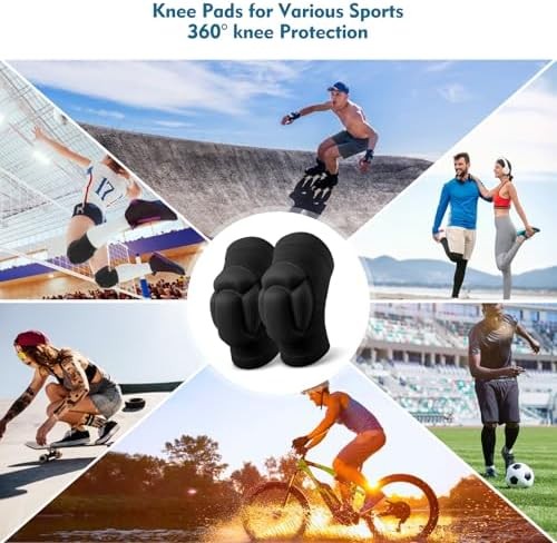 Volleyball Knee Pads - Professional Protective Gear with Shock Absorption - Bild 6 von 6