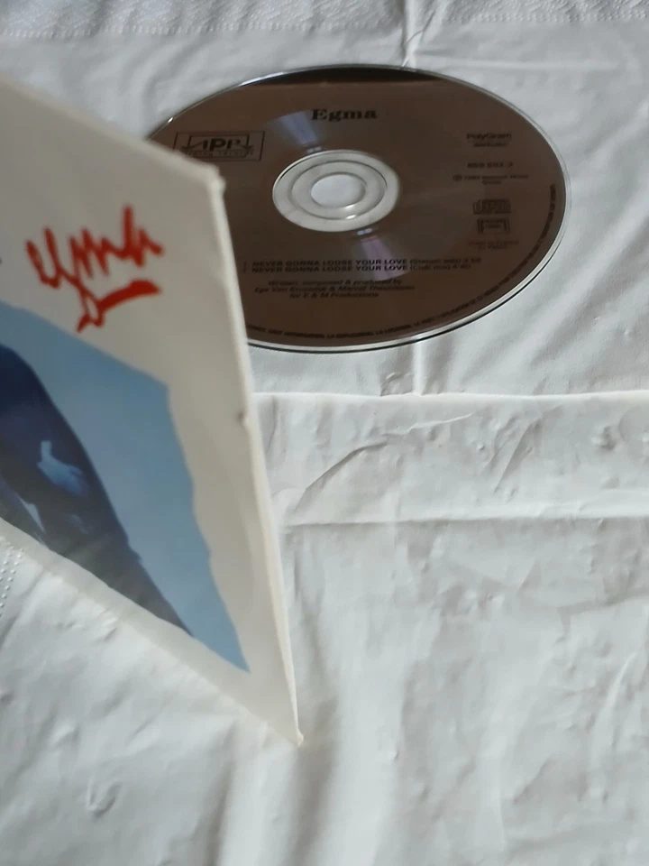 Egma "Never gonna loose your love" CDS CD Single 2 titres 1993 Tres bon etat - Photo 4/4