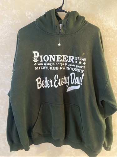 Pioneer Drum And Bugle Corps Hoodie. Size Xl