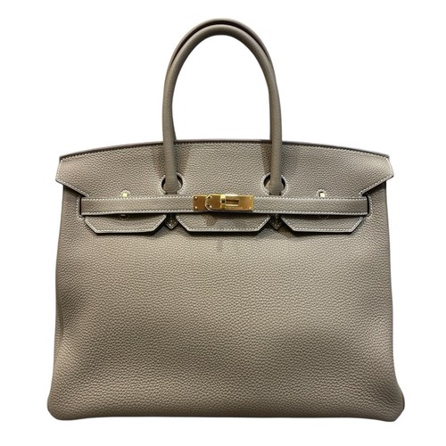 HERMES Birkin 35 Handbag X Stamp #OKB300