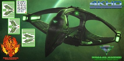 Romulan Warbird 1/2500 Scale Enhanced Detailing Set