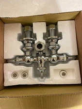 Signature Hardware 329247 Clawfoot Tub Filler Faucet, Wall Mounted, Valve, Chrom