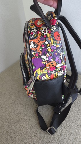New Disney Parks Loungefly Fab 5 Characters 2022 Halloween Mini Backpack - Picture 4 of 7