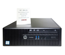 HP ProDesk 400 G3 Windows 11 Small Form Factor Desktop, Intel i5-6500 256 GB SSD
