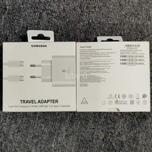 Original Samsung 45W Schnellladegerät Netzteil USB-C Galaxy S22 S23 + Ultra A54 - Zdjęcie 12 z 14