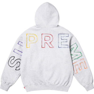 Supreme Frayed Hooded Sweatshirt 4colors SS25 | eBay