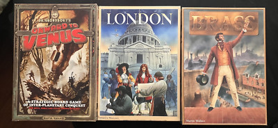 Lot Of Martin Wallace Strategy Board Games Treefrog Collectors OOP