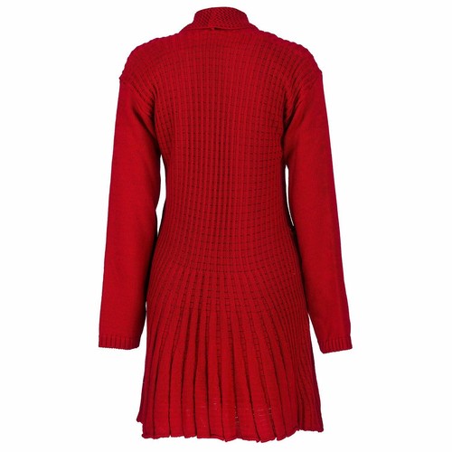 Ladies Women Waterfall Boyfriend Knitted Cardigan Jumper Jacket Cape Coat UK8-26 - Picture 8 of 22