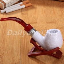 Tubo de cigarrillos de tabaco blanco Enchase de espuma de mar