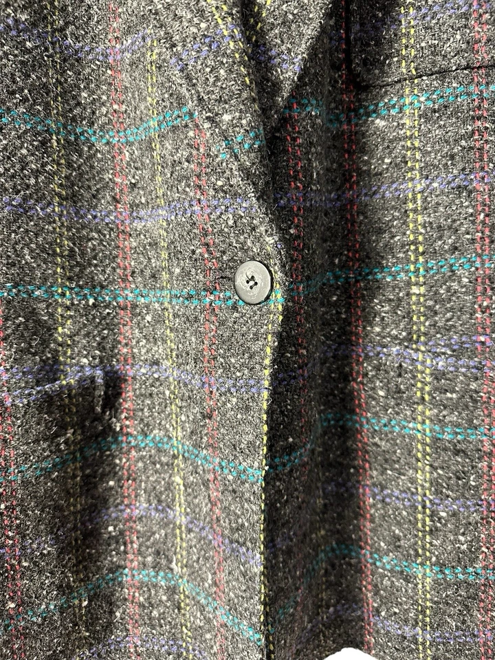 Vintage Liz Claiborne Elisabeth Blazer Jacket Tweed Wool Blend Womens Plus Sz22 - Image 3 of 4