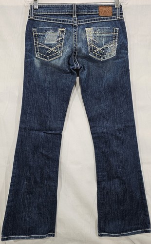 BKE Damen Sabrina Bootcut Jeans Low Rise Distressed Y2K Festival Größe 26 x 31,5 - Bild 2 von 16