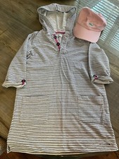 Vineyard Vines girls swimsuit cover-up with hat
