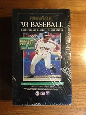 1993 Pinnacle Baseball Series 2 Wax Box Factory Sealed - Derek Jeter Rookie Year