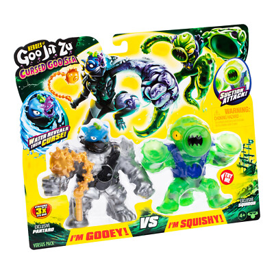 Heroes of Goo Jit Zu Cursed Goo Sea Versus Pack Pantaro and Squidor