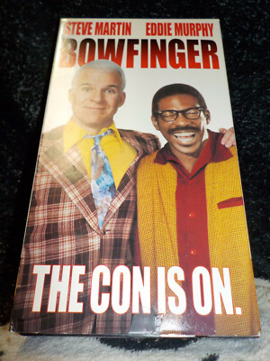 Bowfinger VHS Tape Eddie Murphy Steve Martin Free Shipping