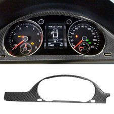 Tapicería interior medidor de instrumentos de fibra de carbono para Volkswagen Passat 2006-2010 B